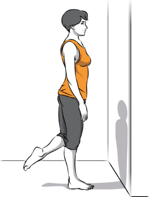 As a further boost for training body awareness despite polyneuropathy, stand on one leg. Also, if you are good at this, close your eyes.